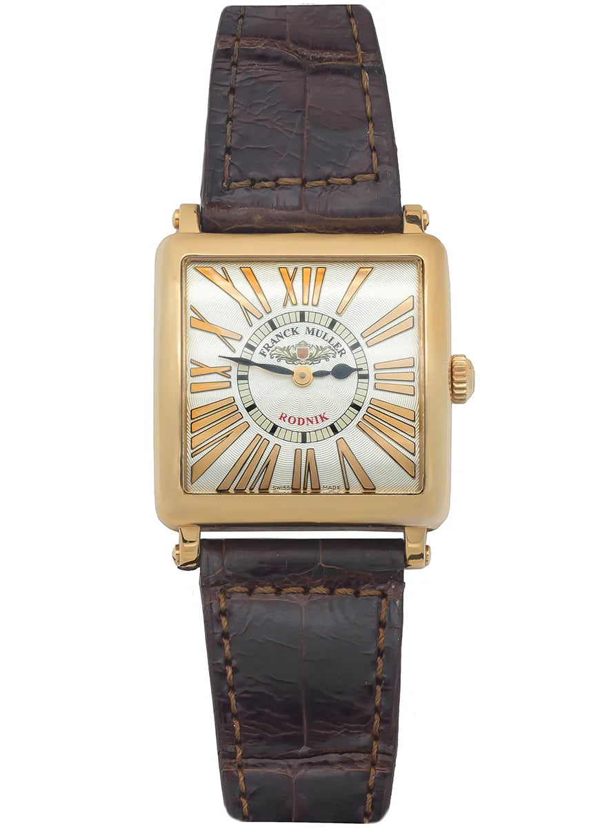 Franck Muller Master Square 18K Rose Gold Ladies Luxury Watch - Elegant Dress Watch for Women, Perfect for Formal Events & Special Occasions