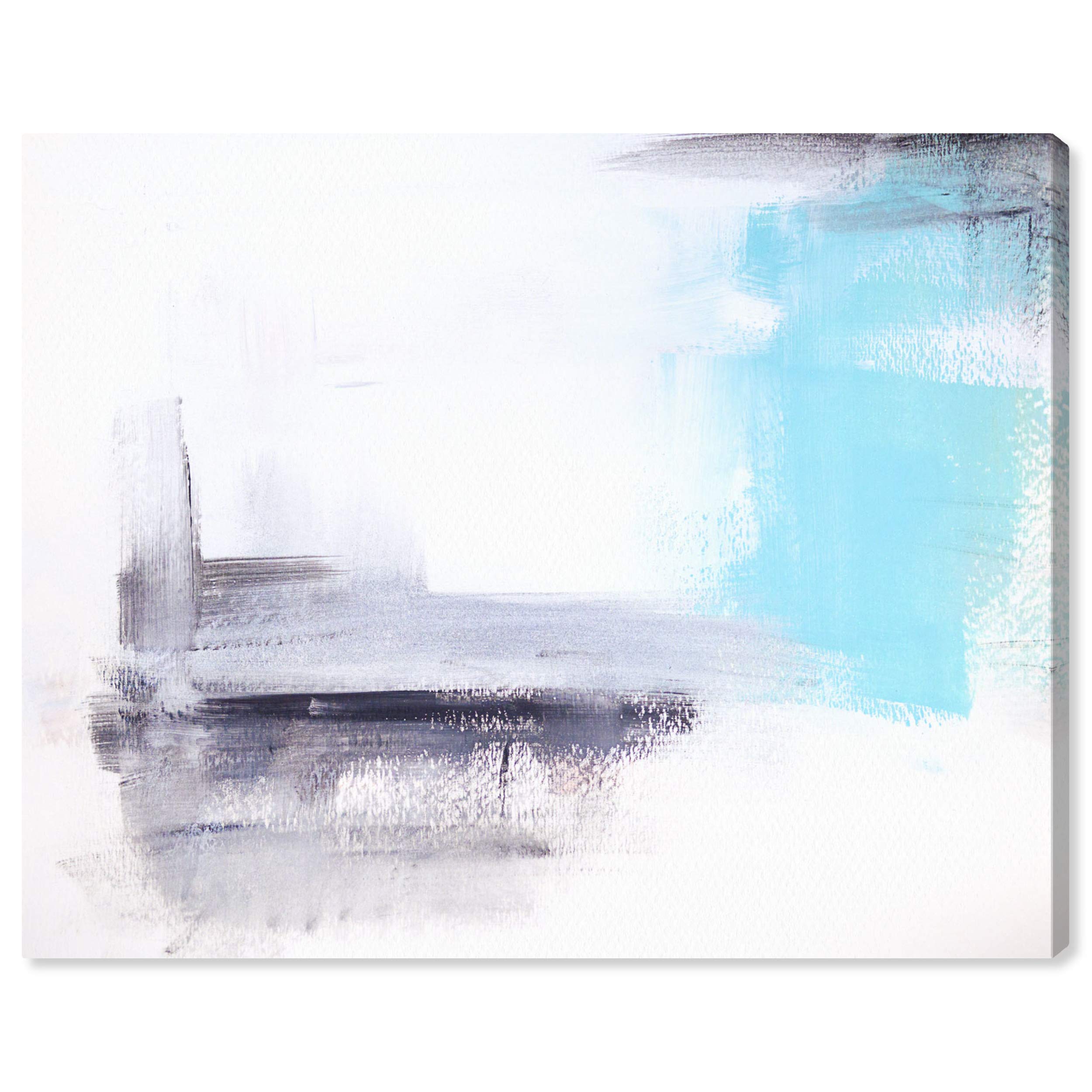 Abstract Wall Art Canvas Print 'Walk on The Lake' - 20