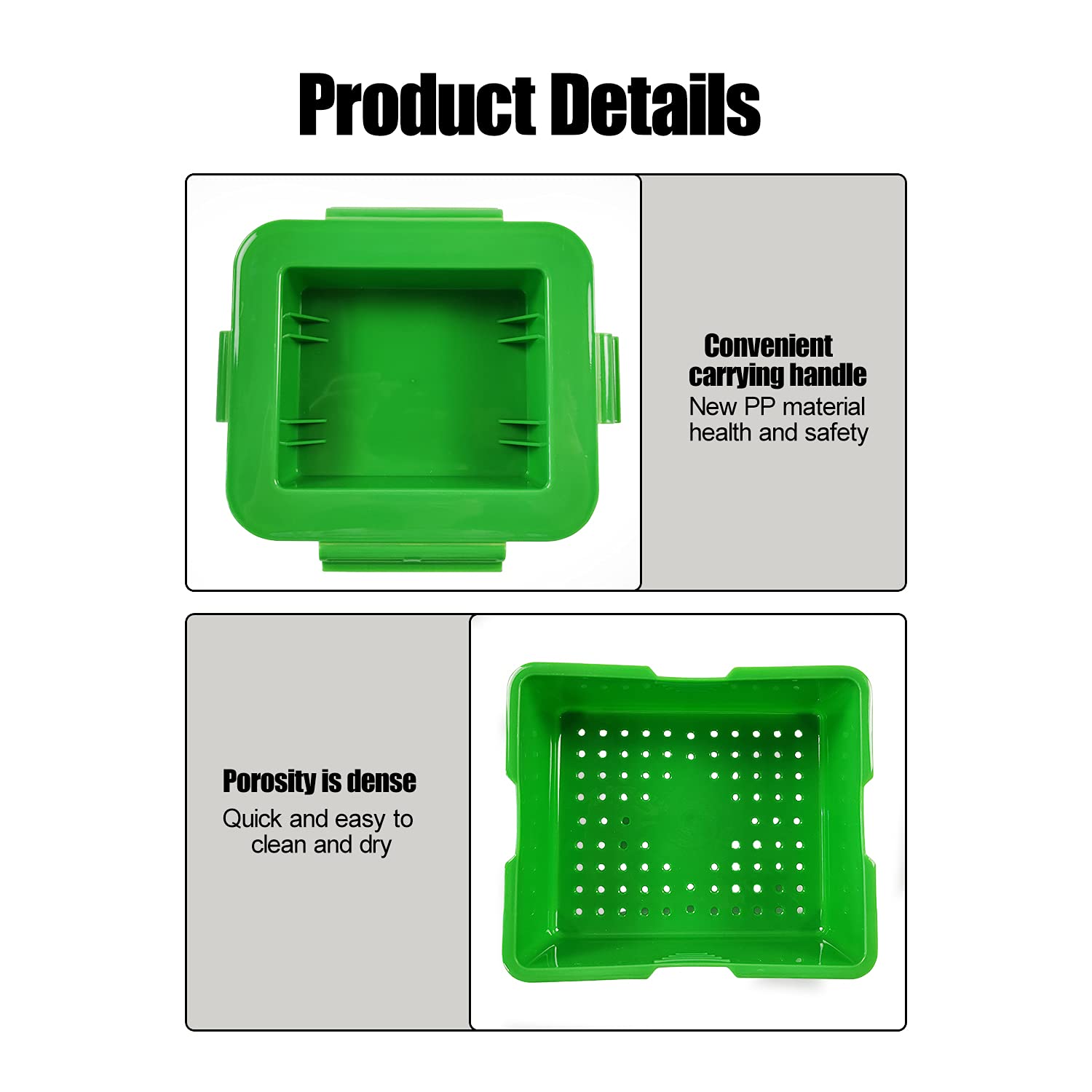 Premium 3-Layer Tofu Press with Water Collecting Tray - DIY Homemade Tofu Maker for Removing Excess Water - Includes Middle Strainer & Top Lid - Easy to Clean & Use - Perfect for Vegan Cooking, Meal Prep & Asian Cuisine