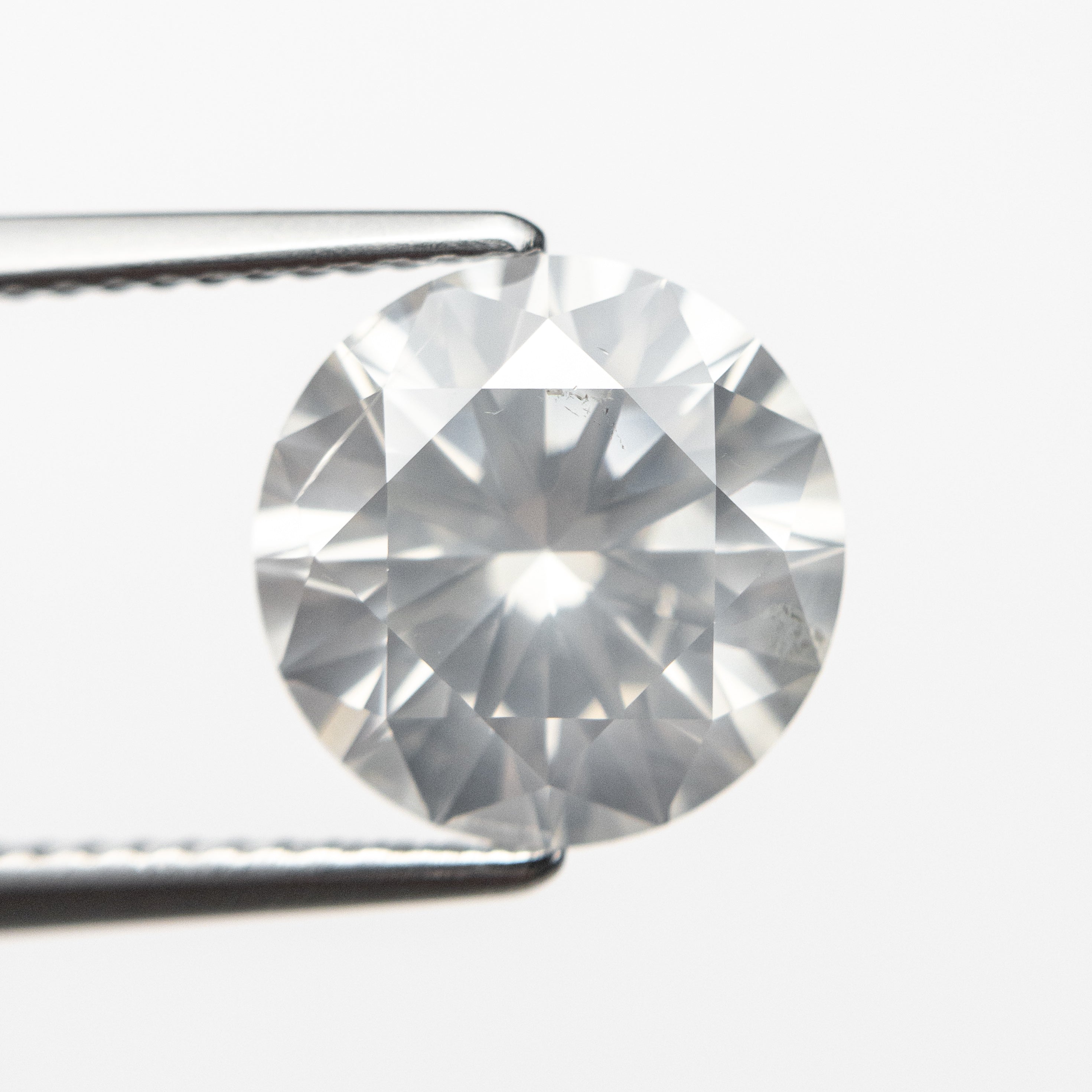 4.00ct GIA Certified Fancy White Round Brilliant Diamond - 10.13x10.12x6.25mm I2 Clarity for Engagement Rings & Fine Jewelry