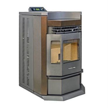 ComfortBilt HP22N Pellet Stove - Efficient Heating, Brown Finish - Perfect for Home, Cabin & RV Use