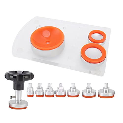 Professional Watch Suction Back Case Opener Set - Non-Marking Silicone Die Watch Cover Remover Tool for Battery Replacement & Repair (Orange) | Perfect for Watchmakers, Jewelers & DIY Enthusiasts