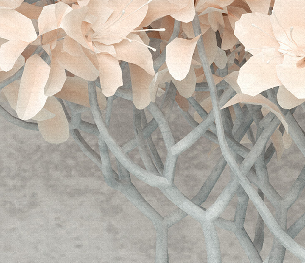 Beige Willow 3D Tree Wallpaper Murals - Peel and Stick Removable Wallpaper for Bedroom, Living Room & Nursery - Nature Inspired Home Decor