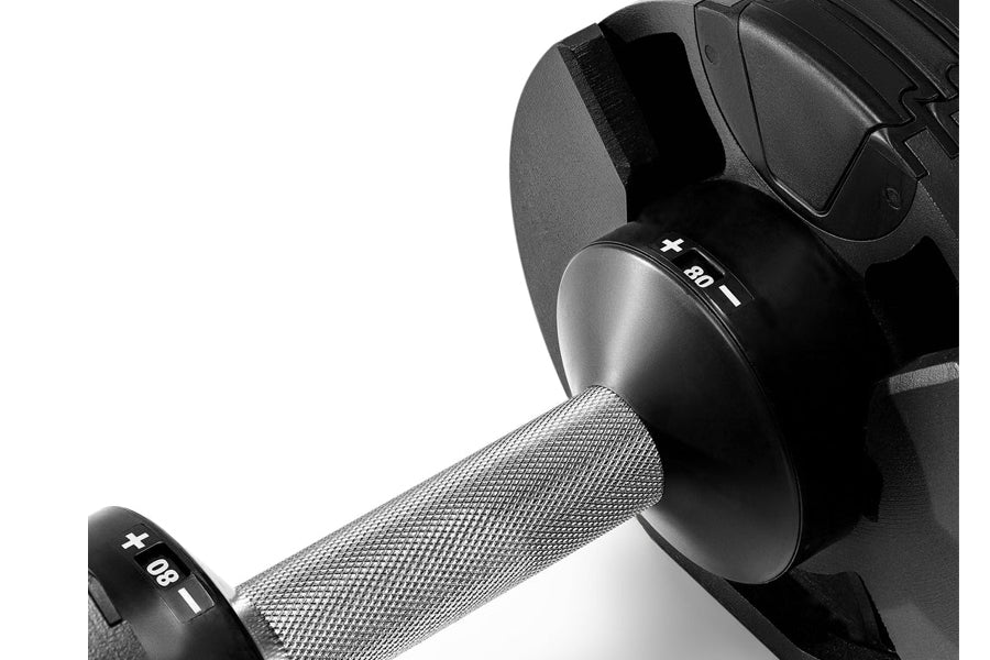 NÜOBELL 80lb Adjustable Dumbbell Set - Classic Weight Lifting Dumbbells for Home Gym, Strength Training & Fitness Workouts - Perfect for Men & Women