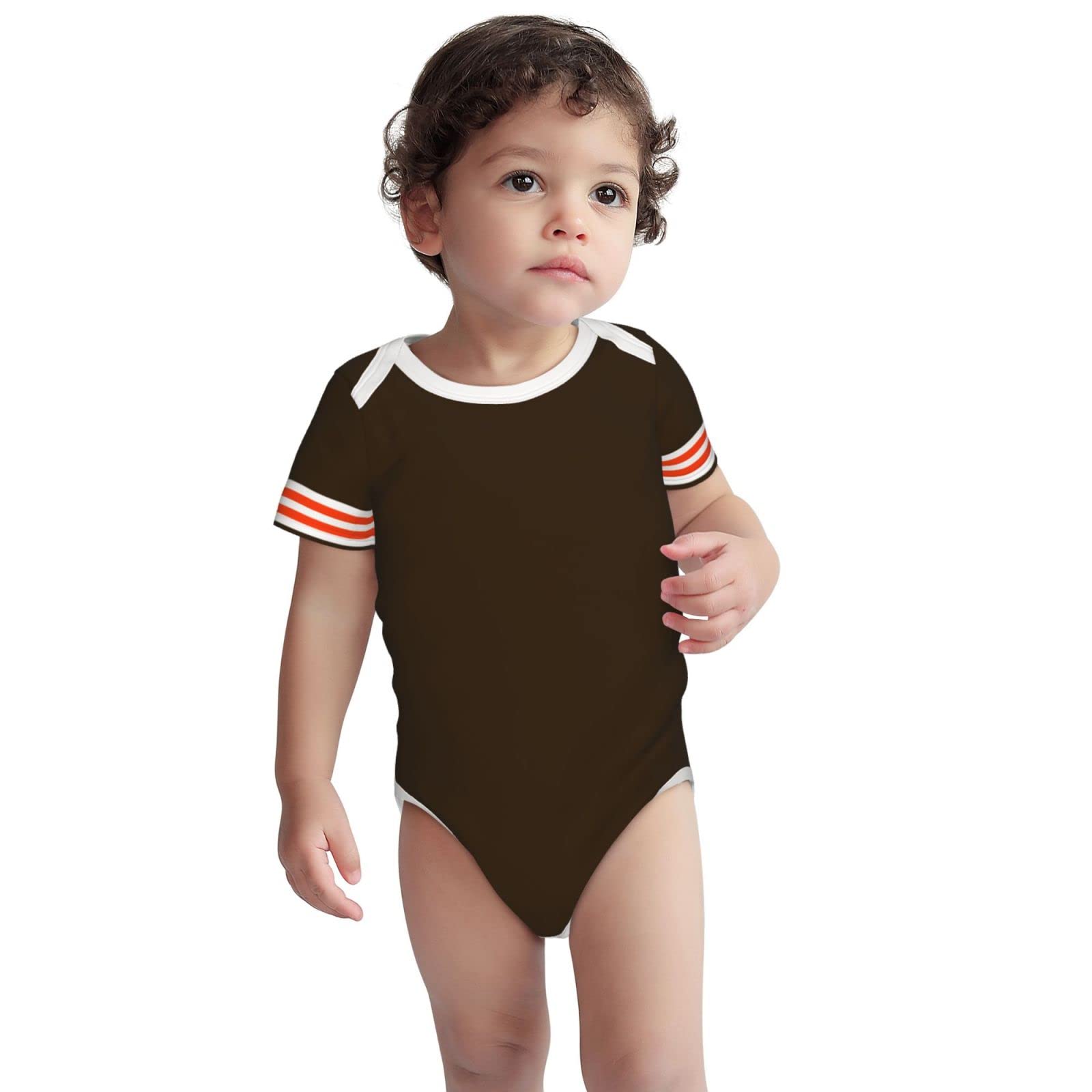 Custom Baby Clothes - 100% Cotton Personalized Baby Suit with Name & Number - Perfect for Newborn Gifts, Christening, Birthday & Photo Shoots