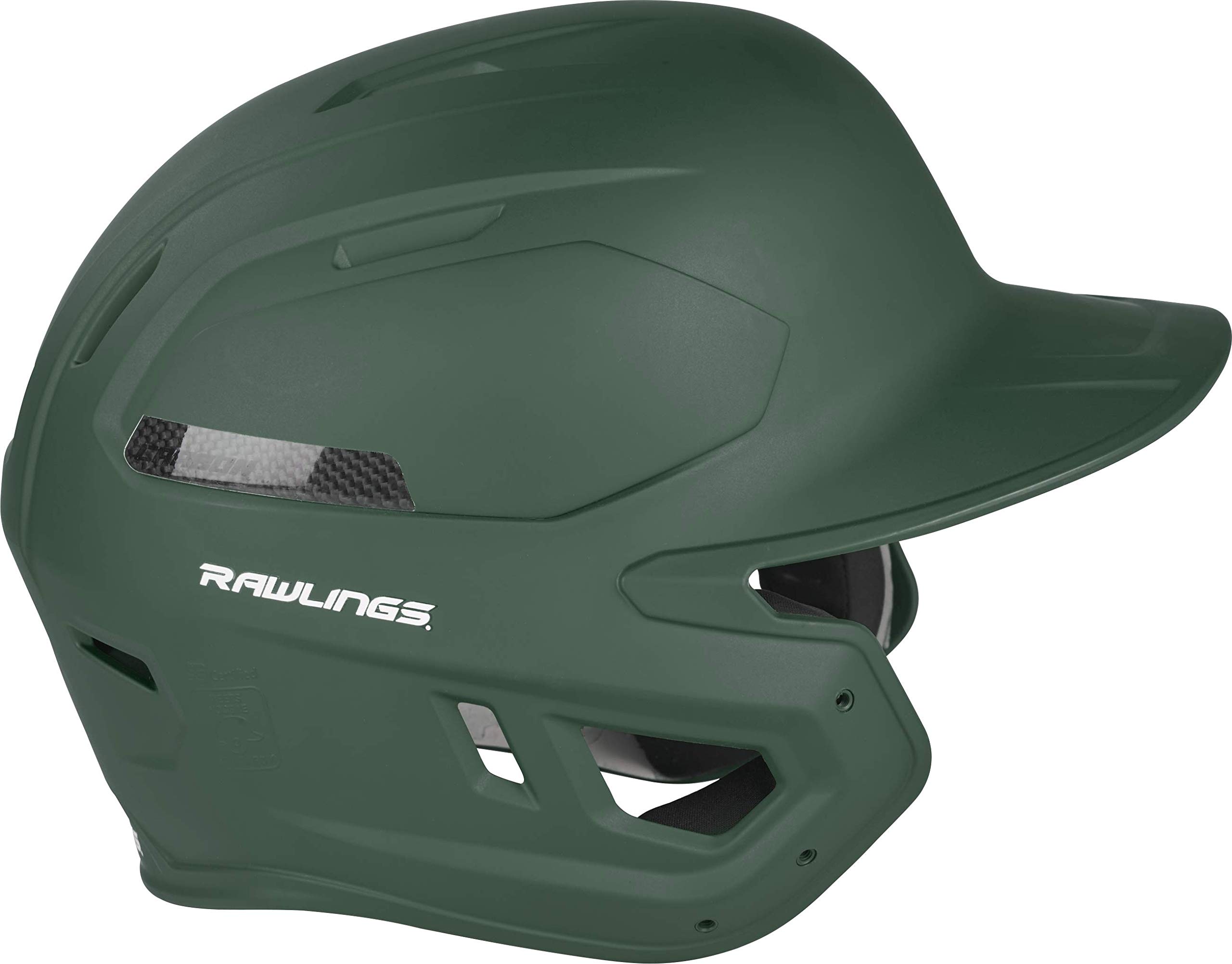 Rawlings MACH Carbon Baseball Batting Helmet - Matte Finish, Youth & Adult Sizes, Multiple Color Options for Baseball, Softball & Training Safety Gear