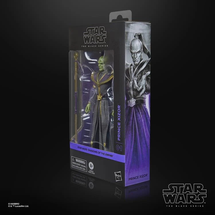 Prince Xizor (Shadows of the Empire) Star Wars The Black Series 6-Inch Action Figure - Collectible Toy for Display, Gifts & Star Wars Fans