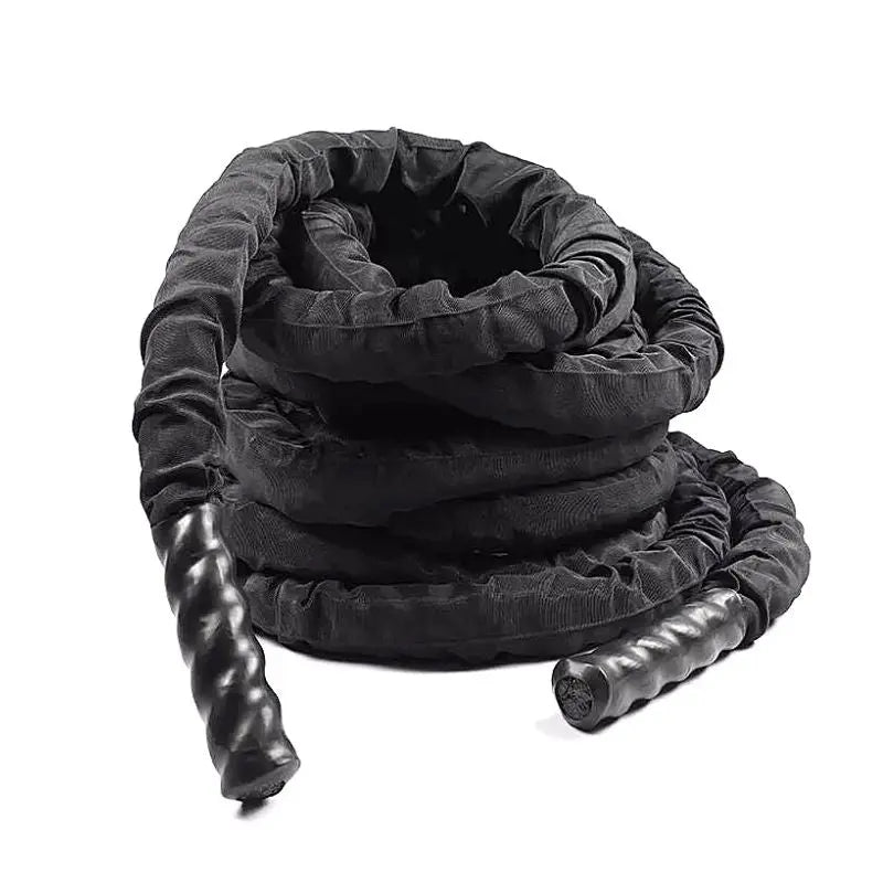 Premium Heavy Battle Rope for CrossFit & Calisthenics Training - 50ft Gym Rope for Full-Body Workout, Strength & Endurance - Perfect for Home Gym, Outdoor Fitness & Functional Training