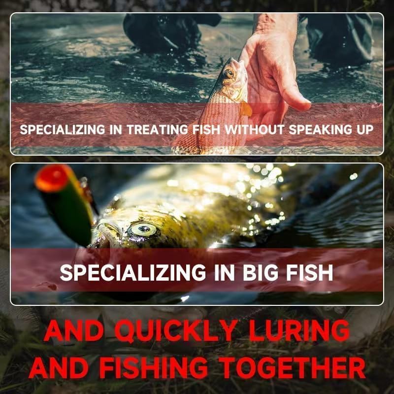 2PCS Red 40 Fishing Liquid Bait - Worm Fish Attractant Additive for Trout, Cod, Carp & Bass - Enhances Lure Performance for Freshwater & Saltwater Fishing