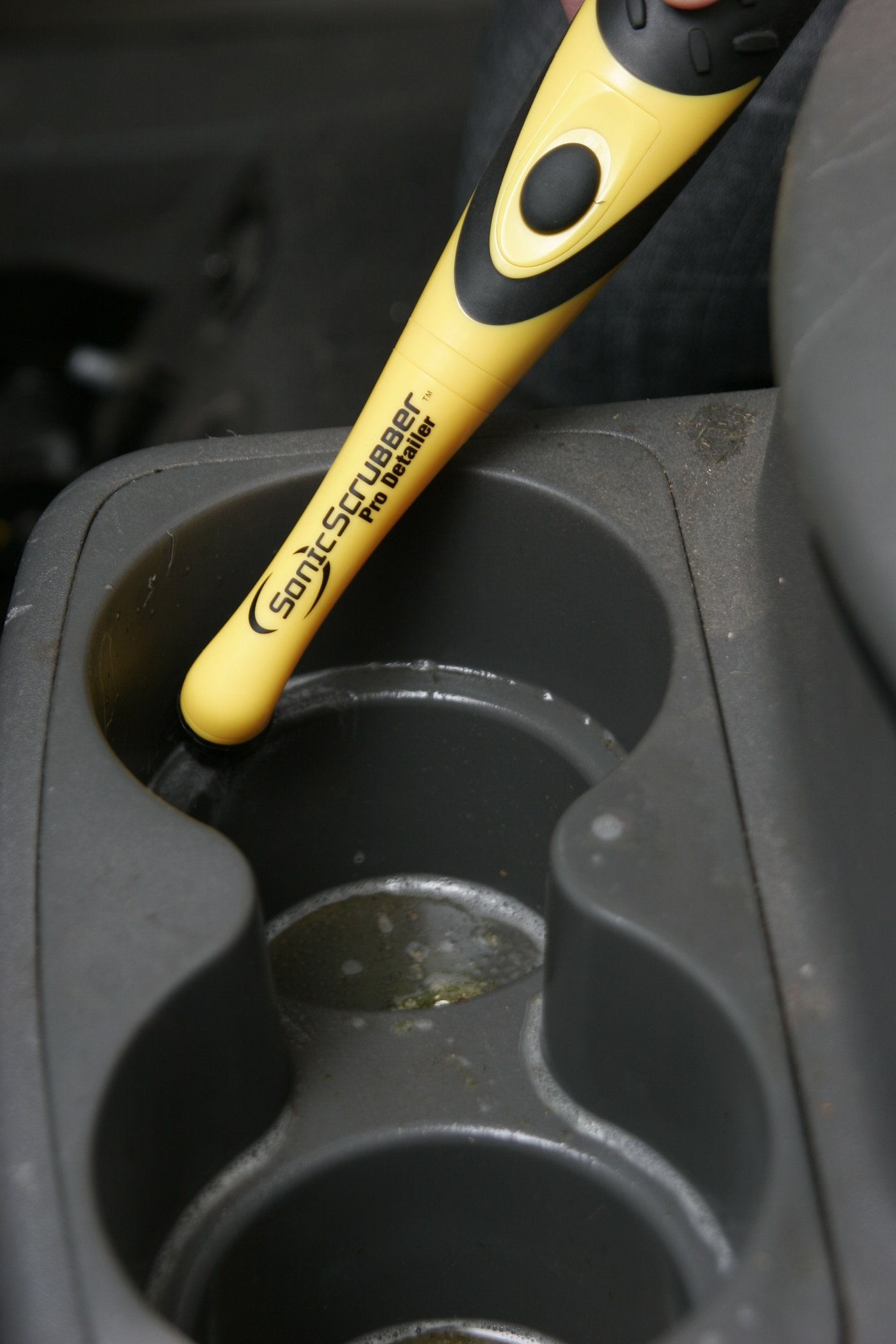 Premium Car Detailing Brush Kit - High Power Auto Cleaning Brush with 4 Interchangeable Heads for Interior & Exterior - Perfect for Cars, SUVs, Motorcycles & RVs - Includes AA Batteries - Great for Detailing, Waxing & Deep Cleaning Car Seats, Wheels & Dashboards
