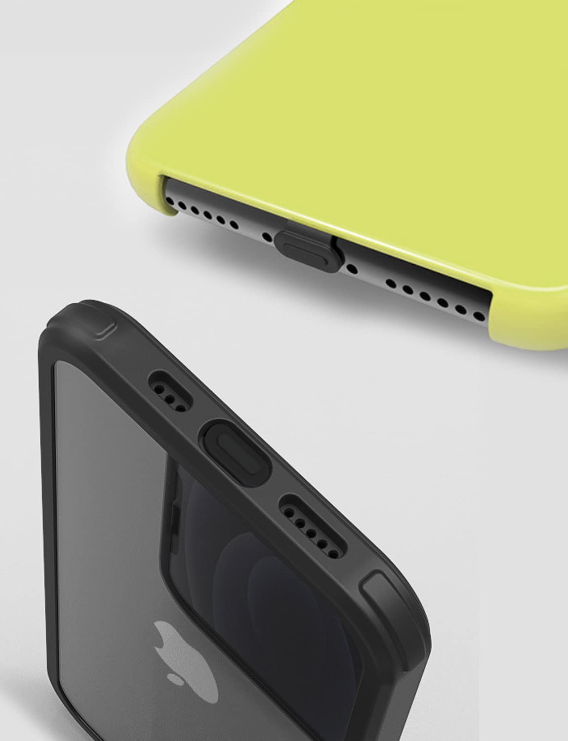 Lightning Port Dust Plug for iPhone - Anti Dust Charging Port Cover Protector (Black) | Perfect for Travel, Gym & Everyday Use to Keep Your Phone Clean