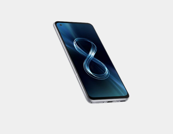 ASUS ZenFone 8 ZS590KS 5G Smartphone - 256GB Storage, 8GB RAM, GSM Unlocked (Silver) - Compact Flagship Phone for Gaming, Photography & Business Use