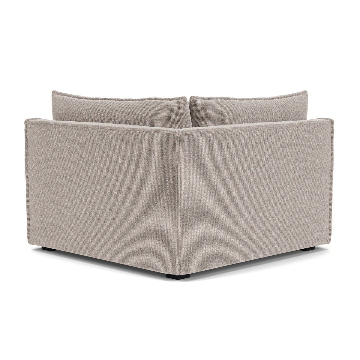 Stylish Daphne Fabric Left Corner Modular Sofa - 1 Seater Modern Living Room Furniture for Small Spaces & Apartments