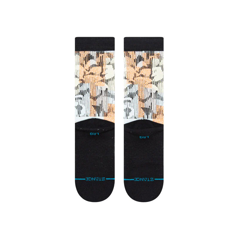Premium Adult Crew Socks - Soft Cotton Washed Black - Comfortable Everyday Wear for Men & Women - Ideal for Work, Gym, and Casual Outfits