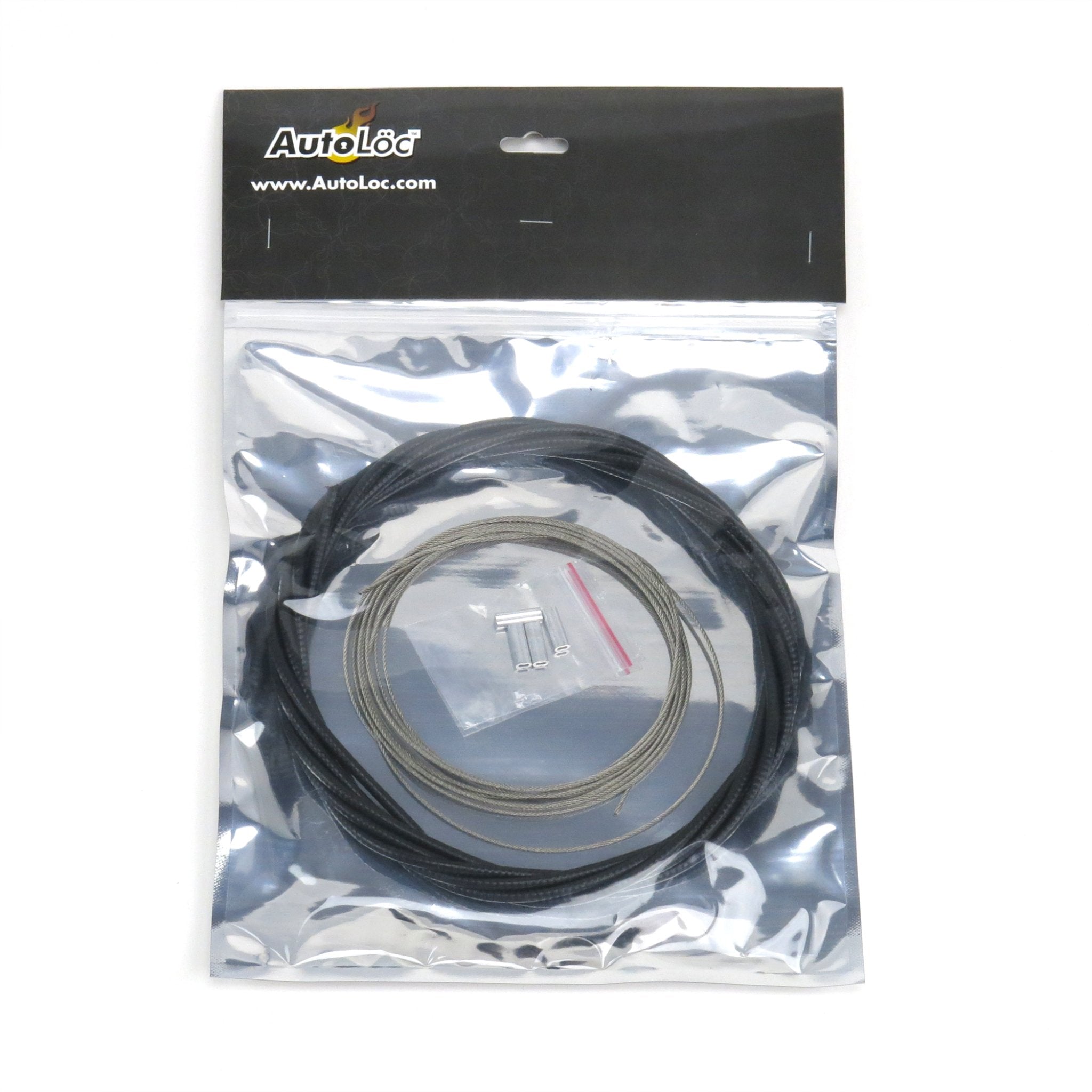 1904 Rambler Model G 10' Shaved Door Latch Cable Extension Kit with Housing - Trunk Hood Solenoid Compatible - Perfect for Classic Car Restoration & Custom Builds