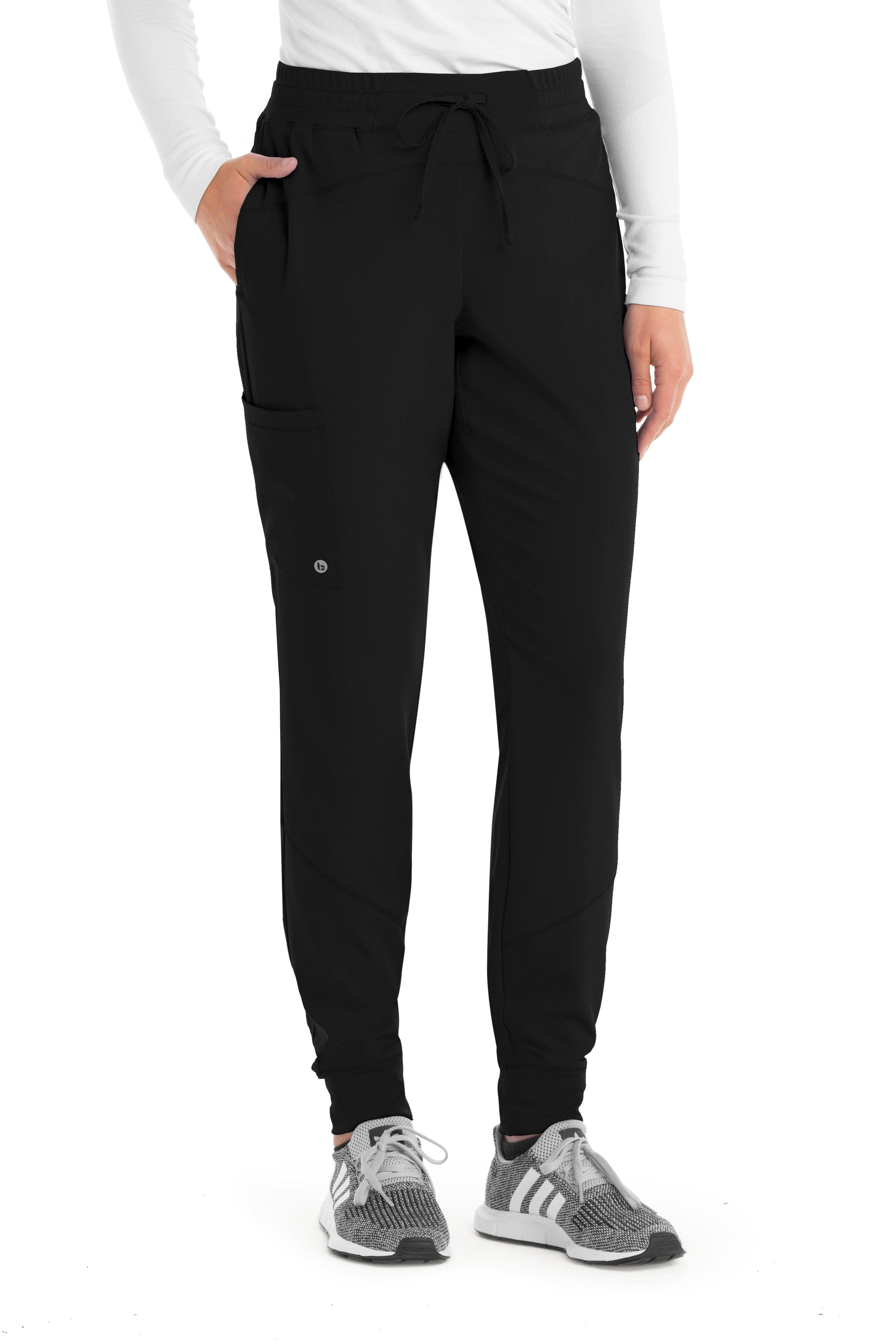 Women's Comfortable Boost Jogger Scrub Pants - Soft Stretchy Medical Work Pants for Nurses, Doctors & Healthcare Professionals - Perfect for Hospital Shifts, Clinics & Long Work Hours