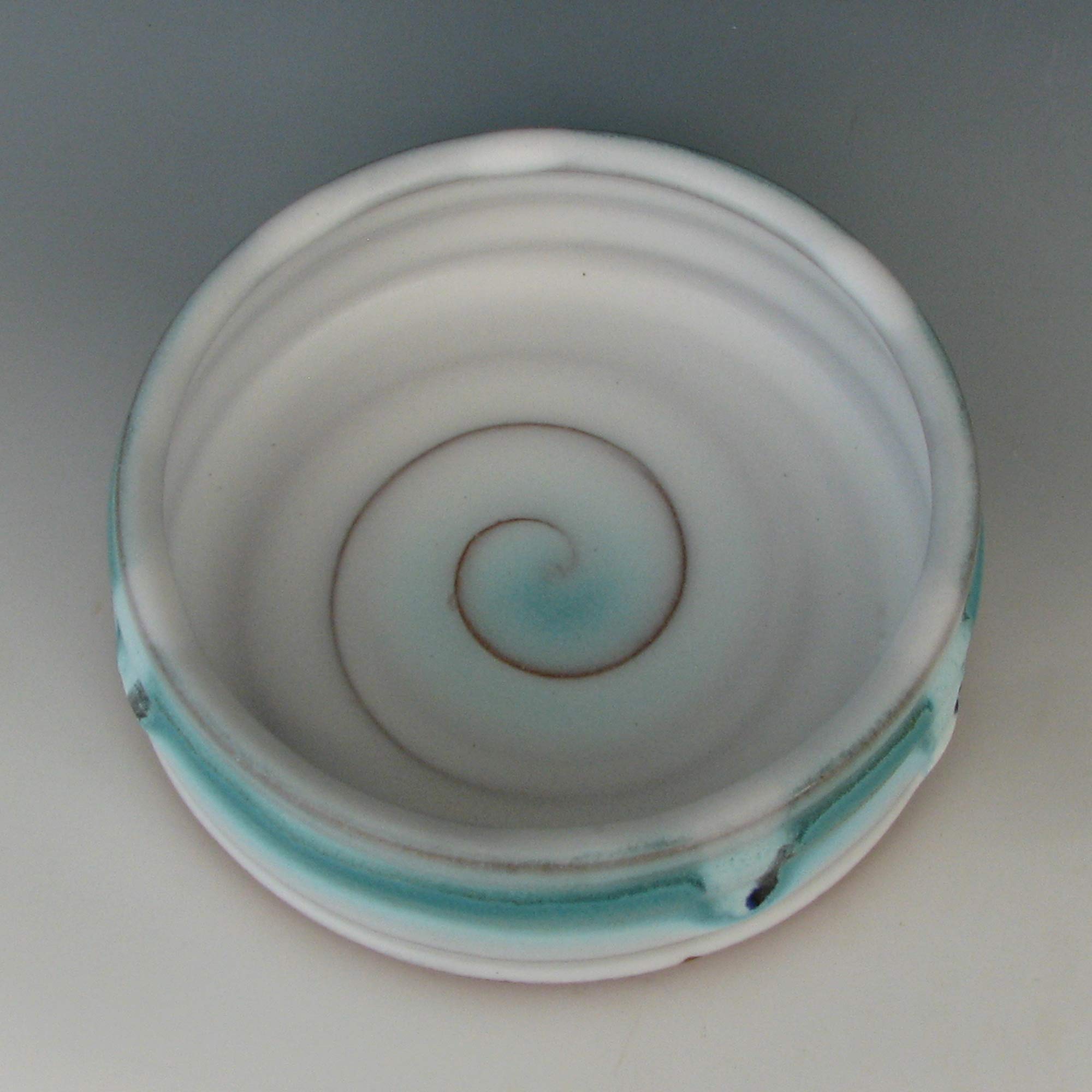 Handmade Stoneware Ceramic Dog Bowl for Small Dogs - Durable Pet Food & Water Dish - Perfect for Home, Travel & Outdoor Use