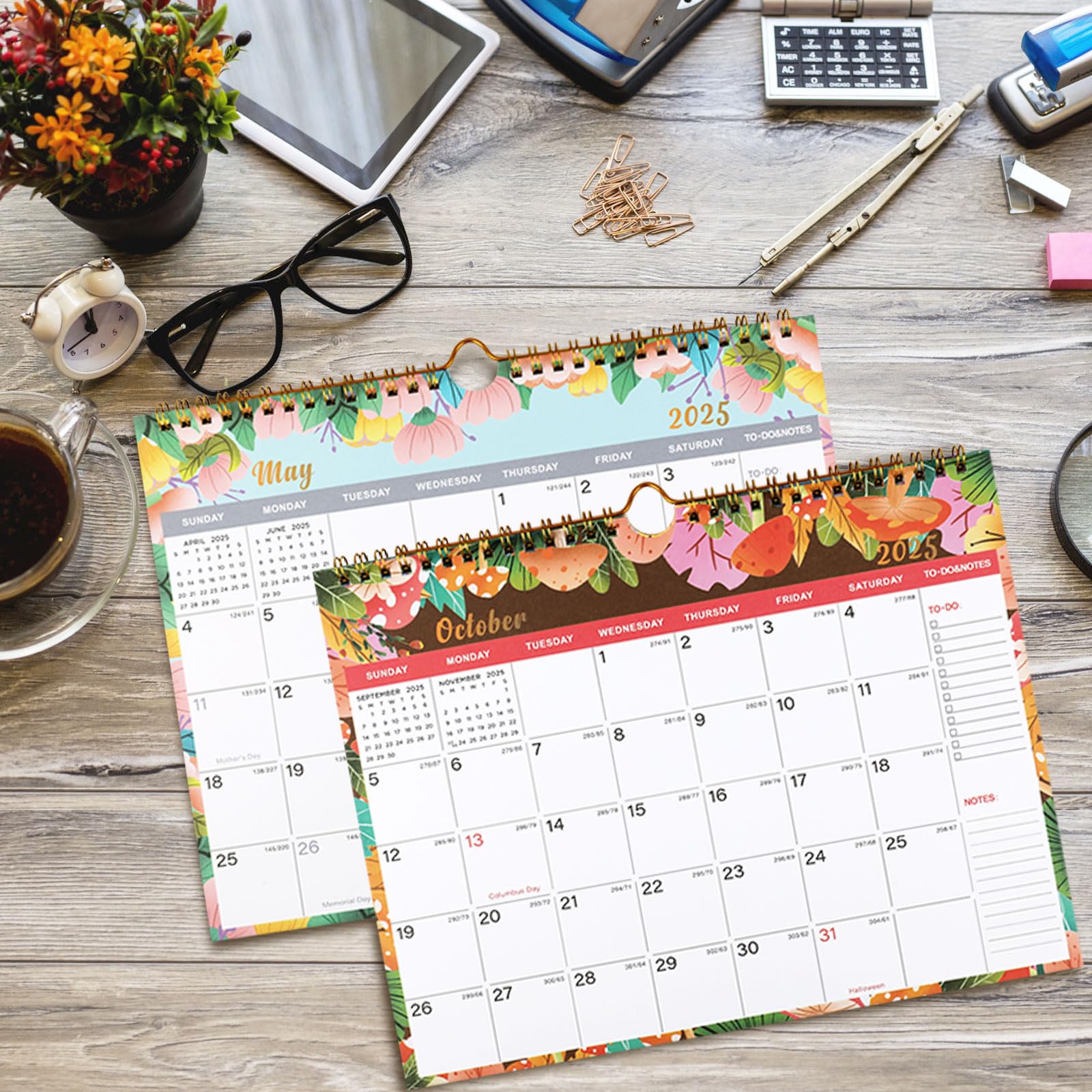 2025-2026 Monthly Wall Calendar - 18 Months from January 2025 to June 2026, 11