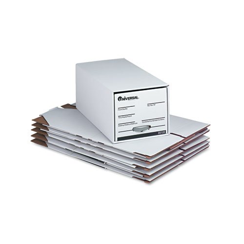UNV85120 - Plastic Storage Box Drawer Files for Office Organization | File Organizer for Documents, Folders & Supplies | Perfect for Home, Office & School Use