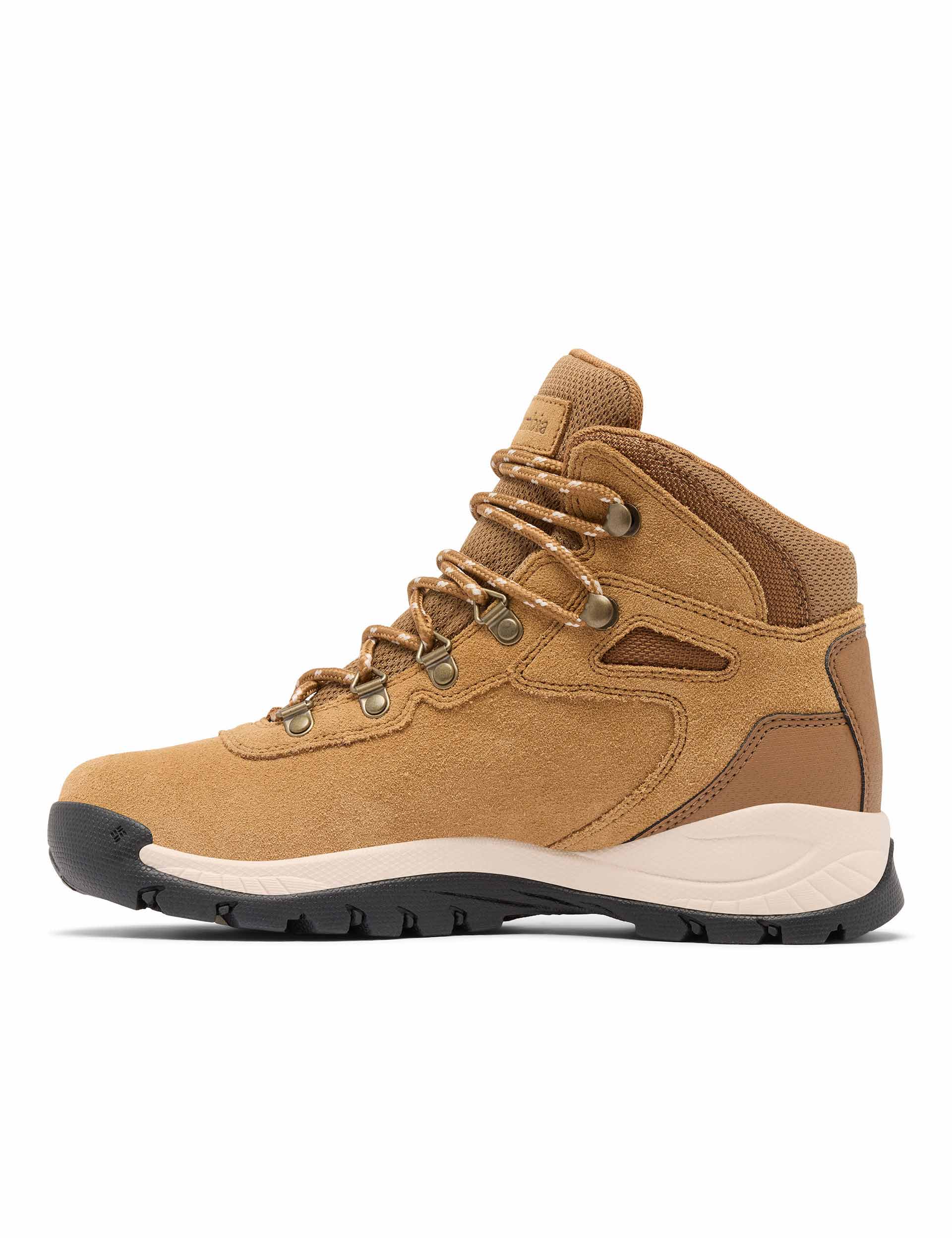 Newton Ridge Plus Waterproof Amped Hiking Boots for Men & Women - Lightweight, Durable & Comfortable Outdoor Shoes - Perfect for Hiking, Trekking & Camping Adventures (Elk/Dark Stone)
