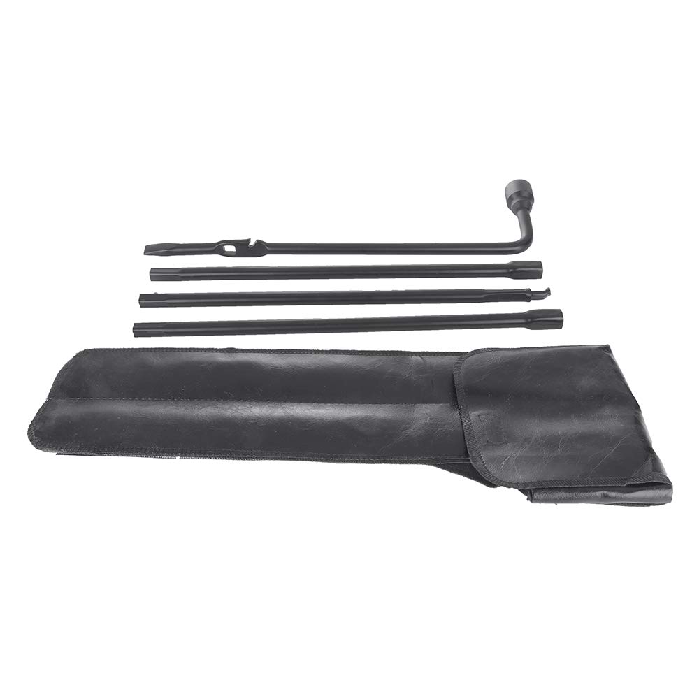 ROADFAR Spare Tire Tool Kit with Lug Nut Wrench - Compatible with Cadillac Escalade 2002-2015, Escalade ESV 2003-2015 & Escalade EXT 2002-2013 - Essential for Roadside Tire Changes & Emergency Car Repairs