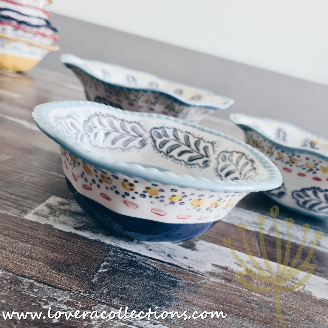 Stylish Afrocentric Light Blue Dinnerware & Serveware Set - Perfect for Family Dinners, Entertaining Guests & Cultural Celebrations