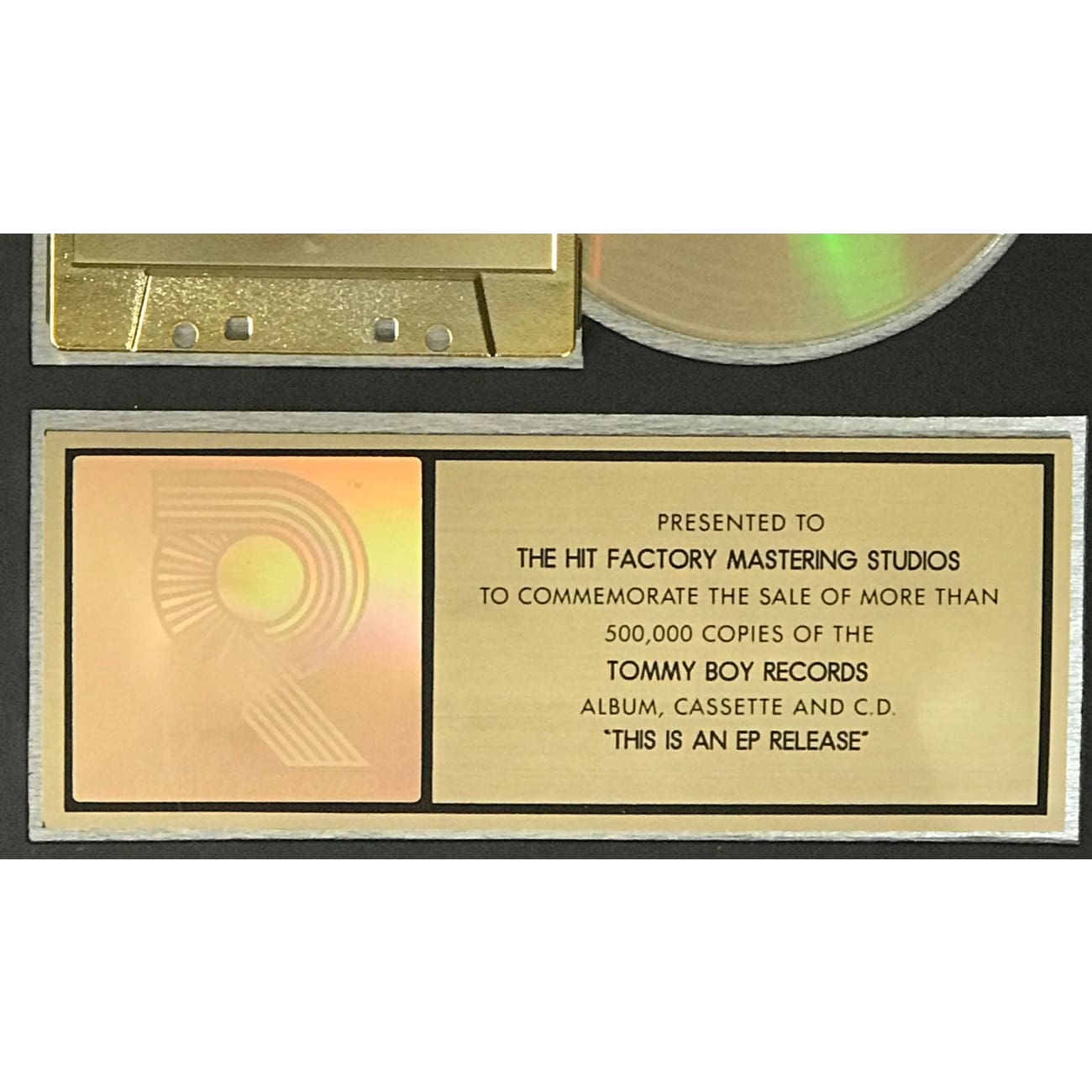 Digital Underground - This Is An EP Release RIAA Gold Album Award | Classic Hip Hop Music | Perfect for Collectors & Music Enthusiasts