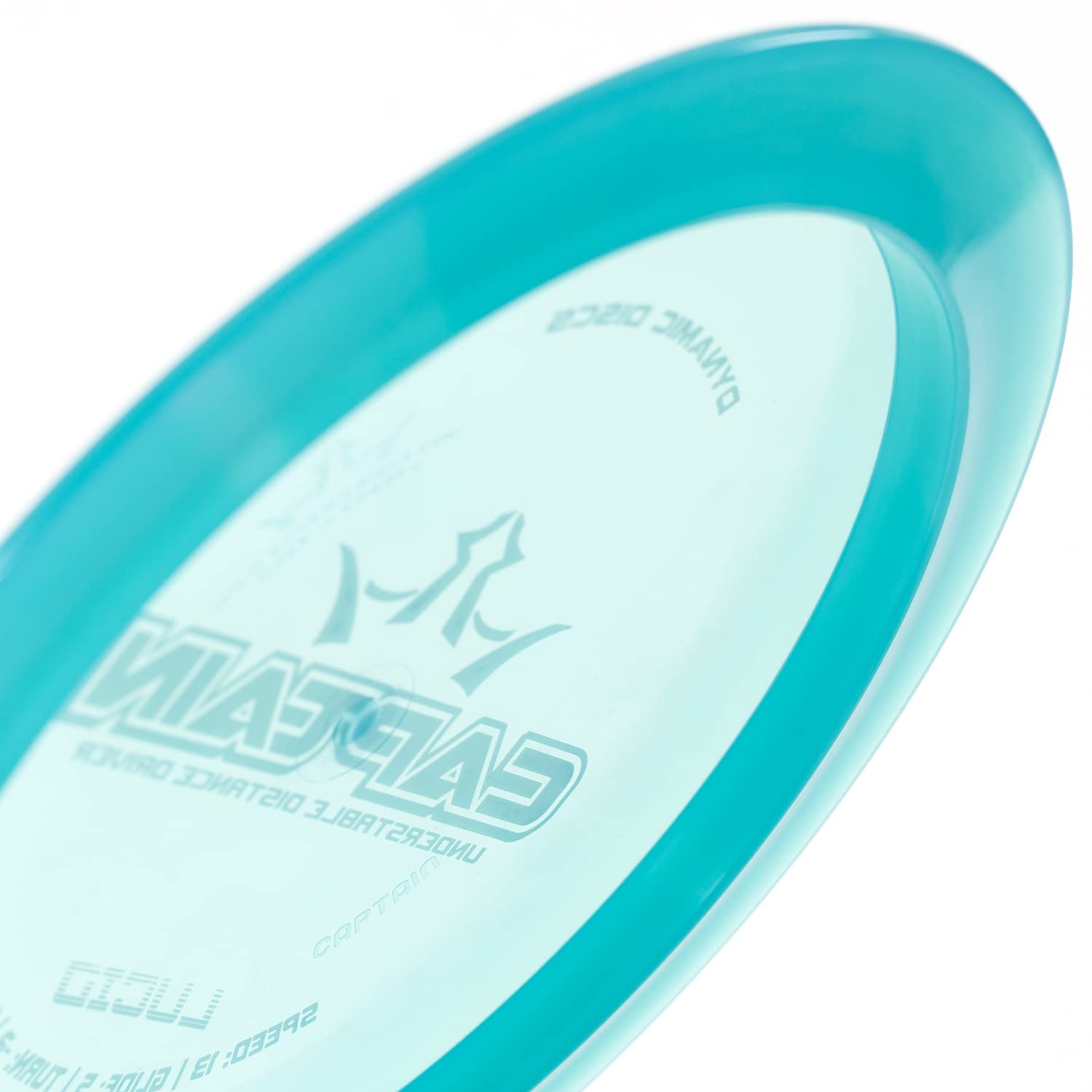 Dynamic Discs Lucid Captain Disc Golf Driver - Maximum Distance & Stable Frisbee Golf Driver for Advanced Players | Tournament & Recreational Play (Pink, Stamp Colors Vary)