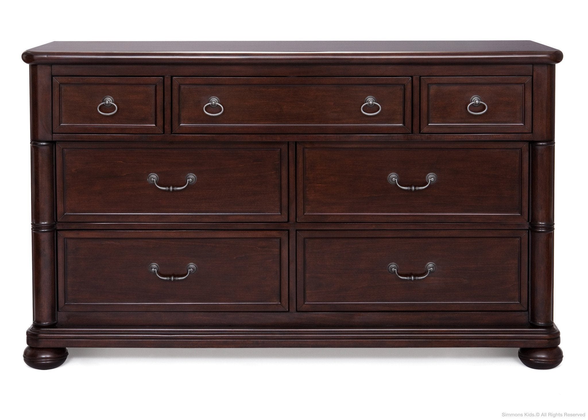 Hanover Park Double Dresser - 6-Drawer Solid Wood Bedroom Dresser for Storage & Organization | Perfect for Master Bedroom, Guest Room & Closet