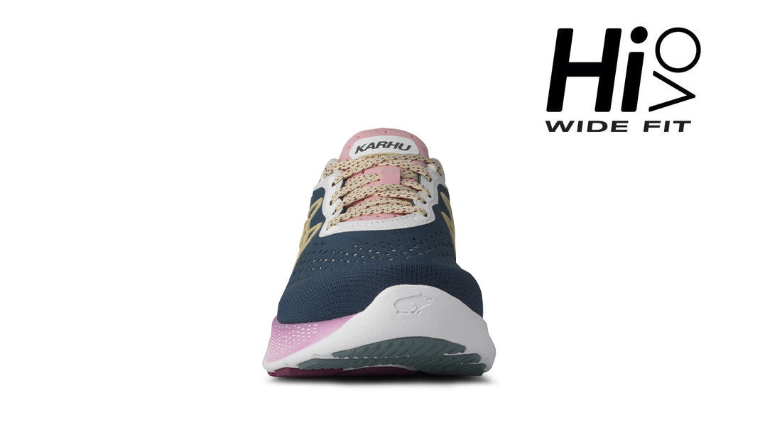 IKONI 2.0 HIVO Women's Running Shoes - Blue Mirage/Dawn Pink | Lightweight Cushioned Sneakers for Jogging, Gym Workouts & Everyday Wear