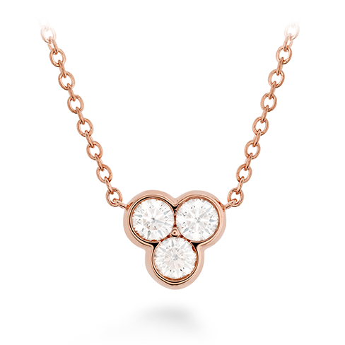 Hearts On Fire Effervescence Diamond Necklace - Elegant 14K White Gold Pendant for Women | Perfect for Weddings, Anniversaries & Special Occasions