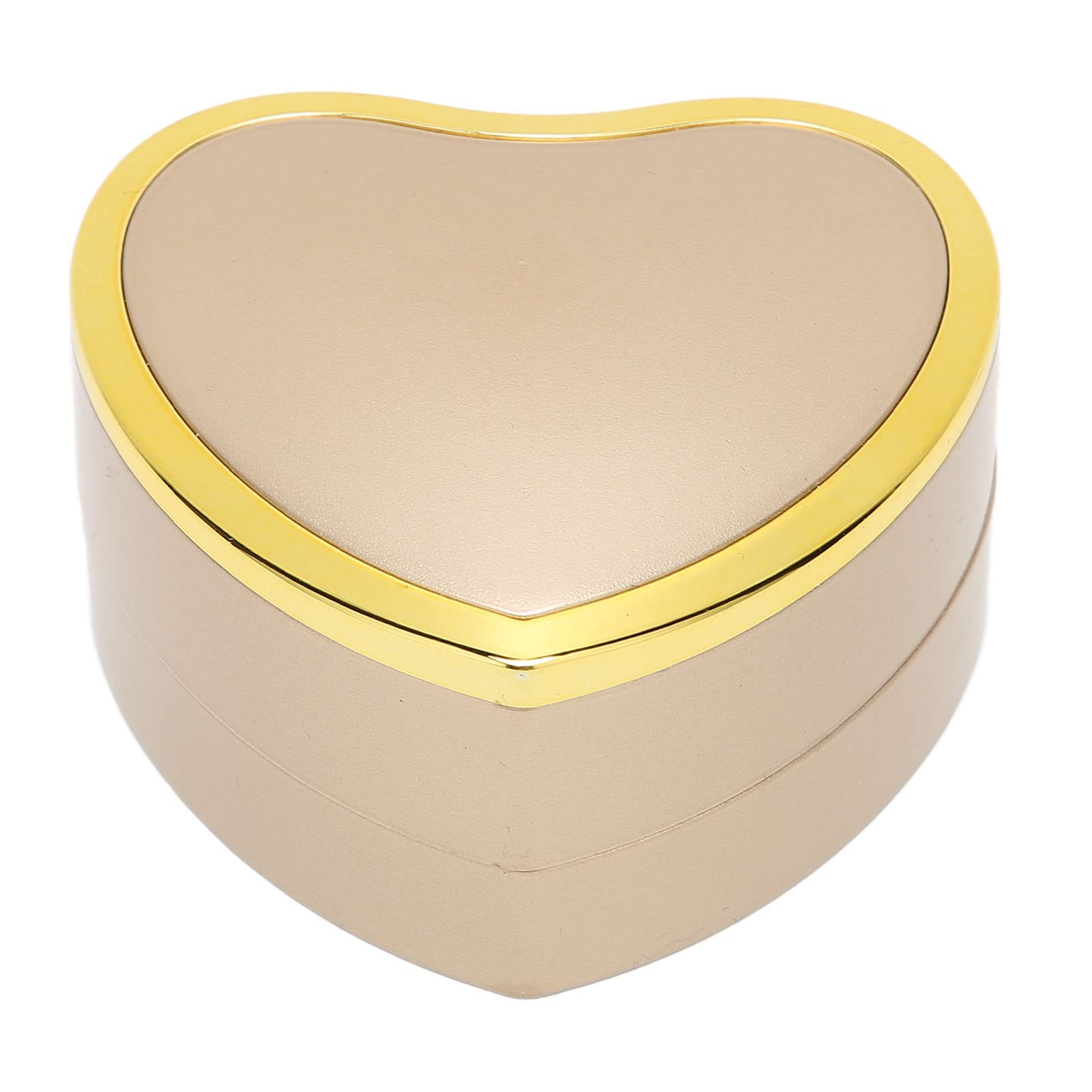 Elegant LED Necklace Gift Box - Heart Shaped Jewelry Display Case for Engagement, Wedding & Anniversary Gifts - Perfect for Jewelry Stores, Bridal Showers & Romantic Presentations