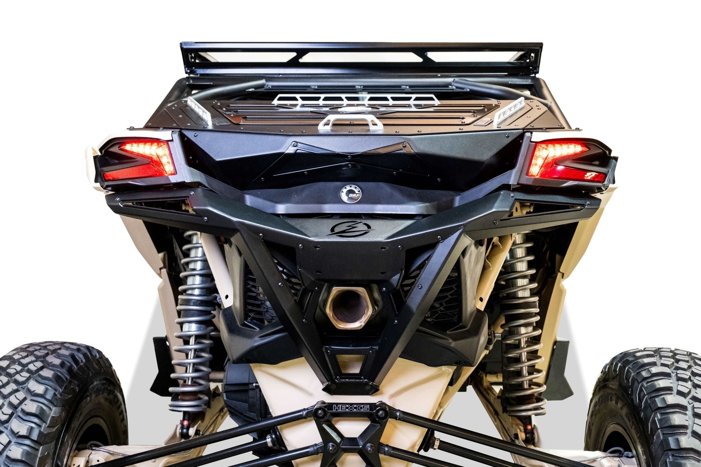 2017-2024 Can Am Maverick X3 Volt Series Rear Bumper RRB210004 - Heavy Duty Off-Road Protection for Dune Bashing & Trail Riding