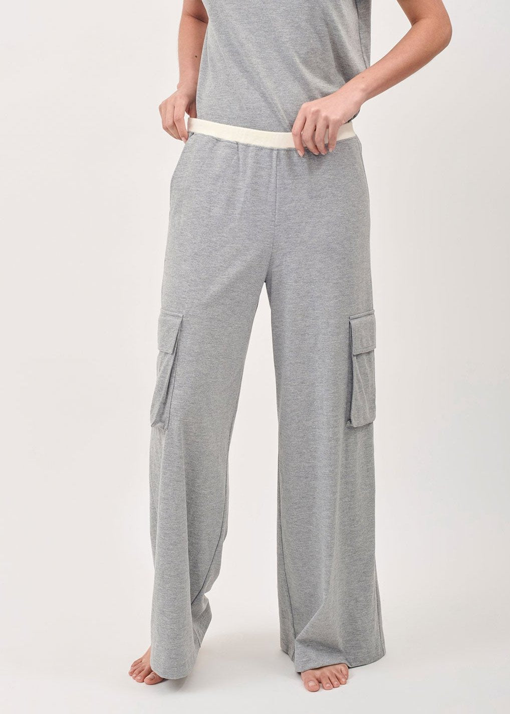 Organic Cotton Cargo Pants for Men & Women - Comfortable Eco-Friendly Outdoor Adventure Hiking Travel Pants - Durable Stretch Utility Work Pants with Multiple Pockets