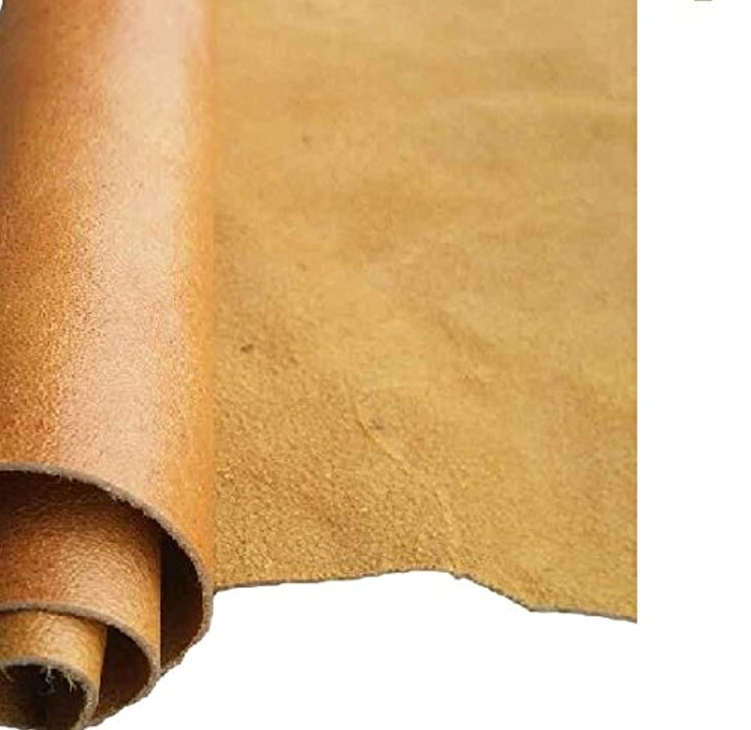Premium REED Leather HIDES - 20 Sq Ft Genuine Cowhide Skins for Upholstery, Crafts & DIY Projects (Camel Color) - Perfect for Furniture Repair, Handmade Bags & Home Decor
