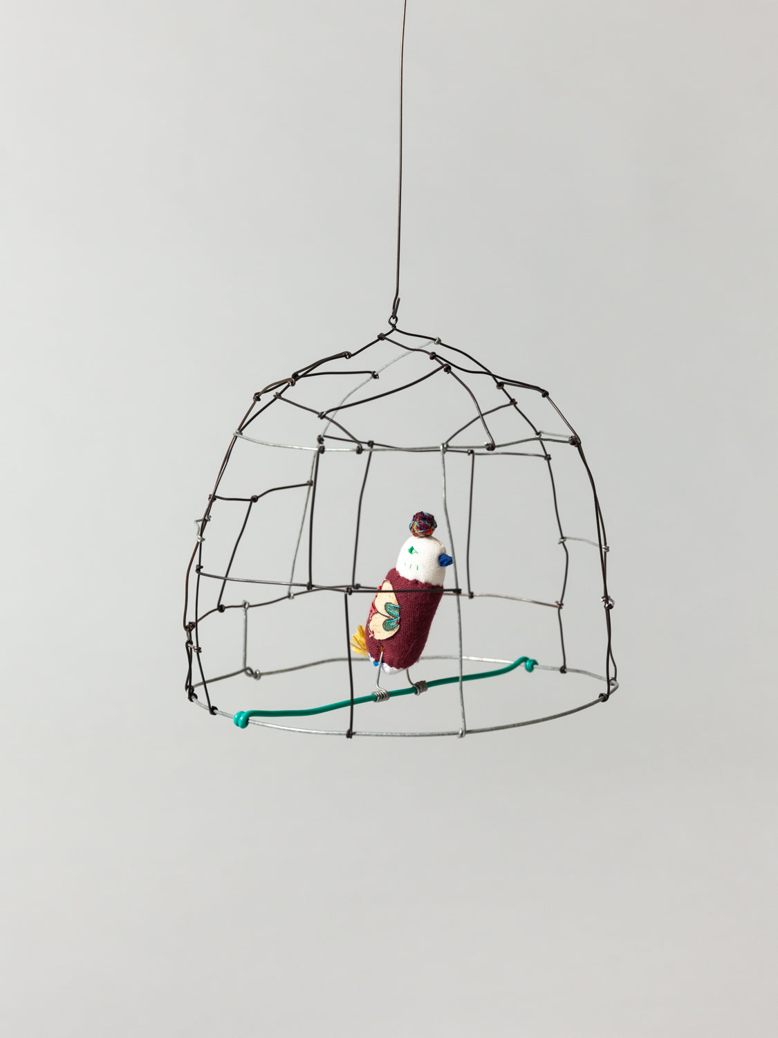 Handmade Boho Wire Bird Mobile - Elegant Nursery Decor for Baby Shower Gifts & Kids Room Wall Hanging - Perfect for Gender Neutral Nursery, Bedroom & Boho Home Decor