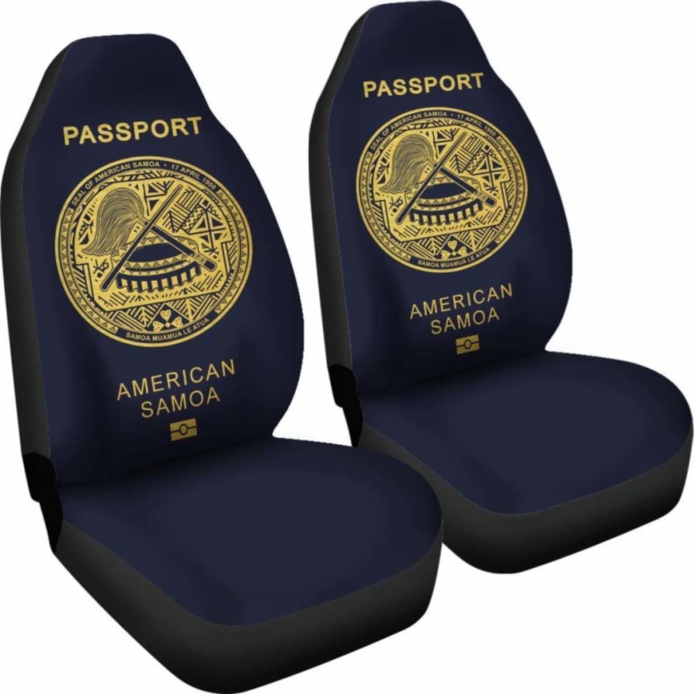 Premium American Samoa Passport Car Seat Covers - Universal Fit for Cars, Trucks & SUVs - Durable & Stylish Protection for Your Vehicle Interior | Perfect for Road Trips, Commuting & Everyday Use
