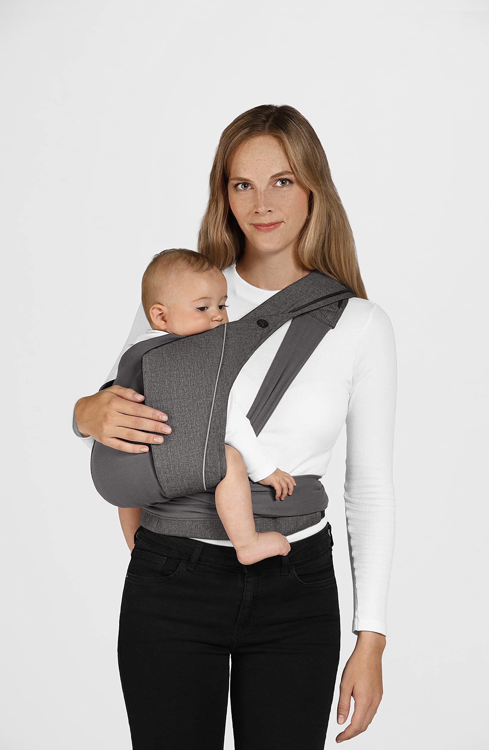 Cybex by KK One Love Collection Yema Baby Carrier - Adjustable & Ergonomic Infant Sling for Newborn to Toddler - Perfect for Hands-Free Parenting, Shopping & Outdoor Adventures