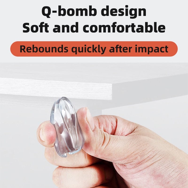 Child Safety Furniture Corner Bumper - Soft Edge Protectors for Baby Proofing Tables & Sharp Corners - Ideal for Nursery, Living Room & Office Use