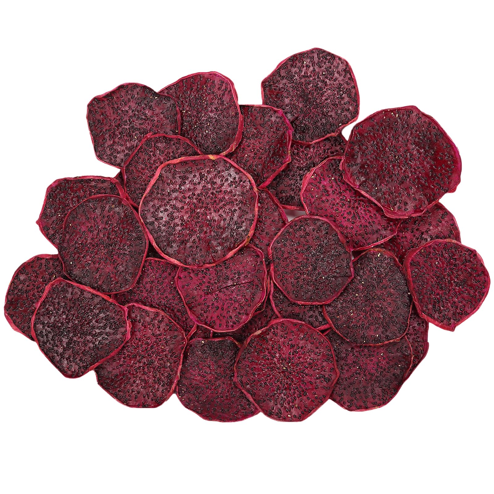 Freeze Dried Dragon Fruit Chunks - 100% Natural Dehydrated Fruit Snack, 4.23oz/120g - Perfect for Smoothie Bowls, Yogurt Toppings & Healthy On-the-Go Snacking