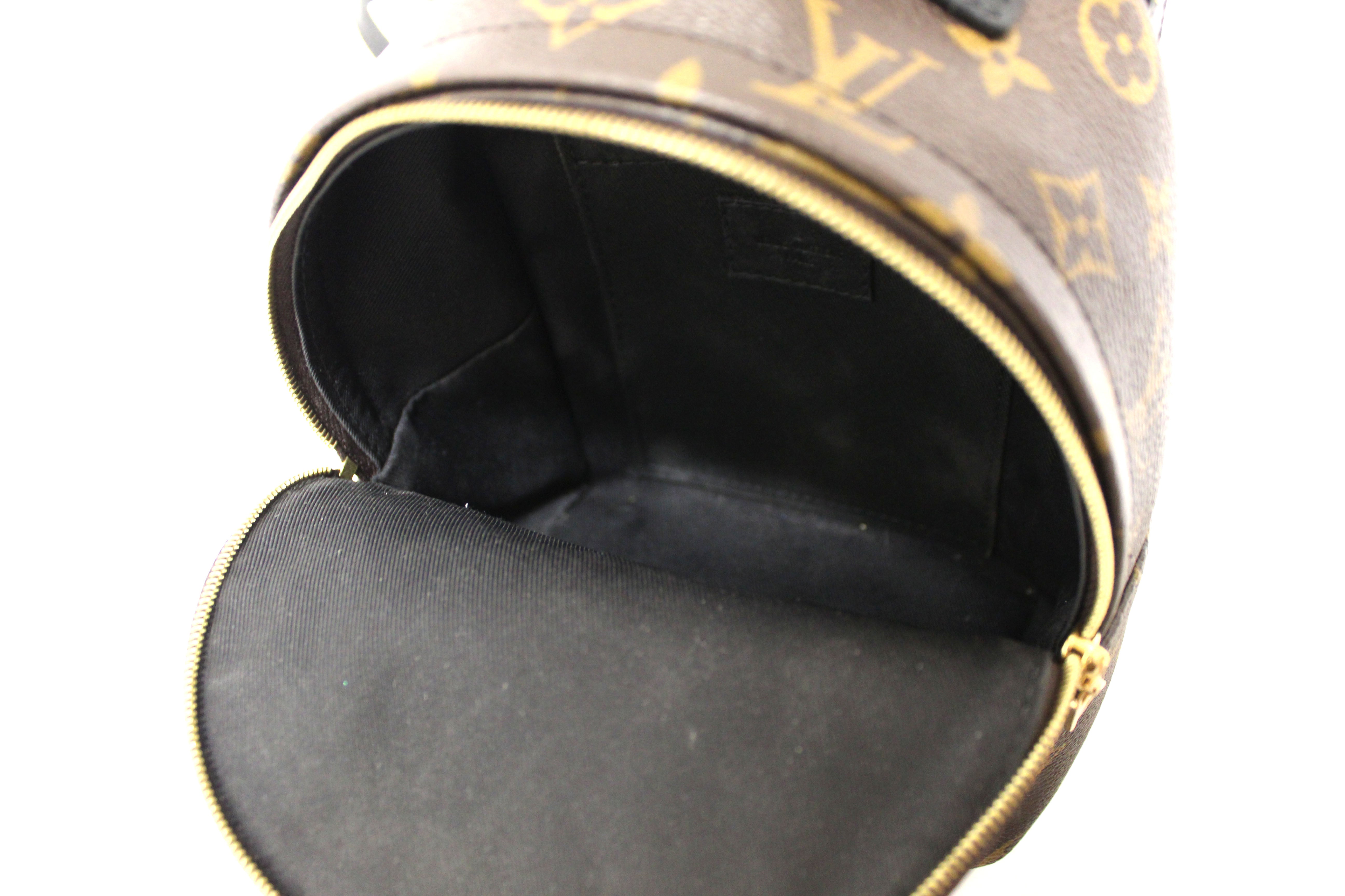 Authentic Louis Vuitton Monogram Palm Springs Mini Backpack - Luxury Designer Crossbody Bag for Women, Perfect for Travel, Shopping & Daily Use