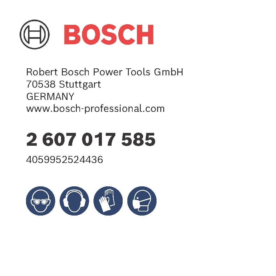Bosch SDS Plus-5 Drill Bit Set for Concrete & Masonry - 6pc Hammer Drill Accessories for Professional Use