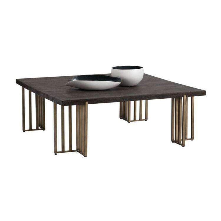 Modern Alto Coffee Table - Minimalist Wooden Living Room Table with Storage Shelf - Perfect for Small Spaces, Apartments & Home Decor