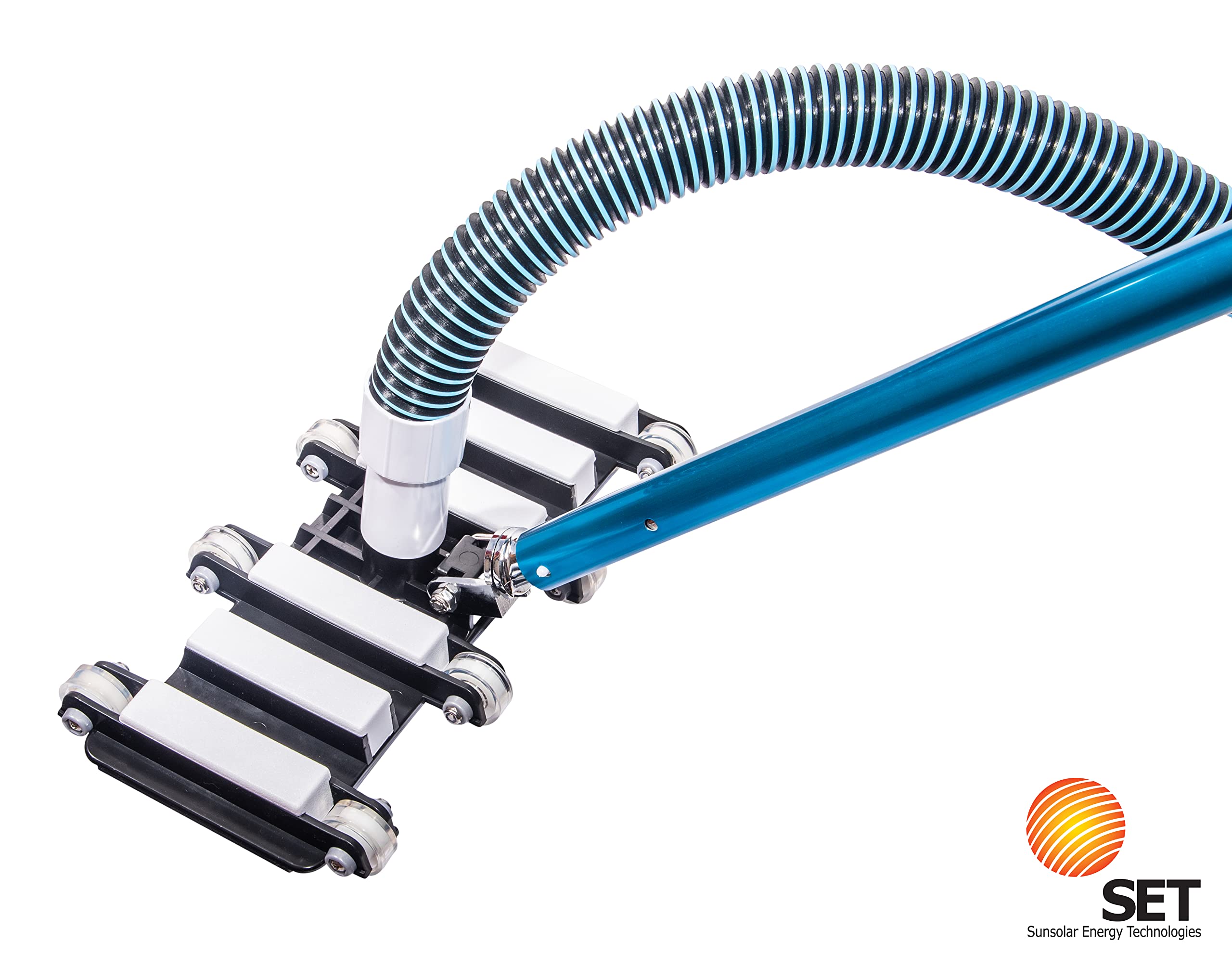Heavy Duty Vacuum Head with Wheels & Swivel - for Home & Garage Cleaning