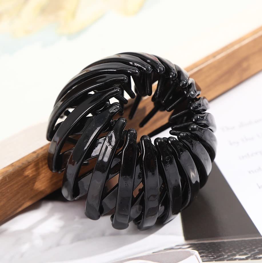 Livecool 6-Pack Plastic Ponytail Holder & Bun Maker - Bird Nest Shaped Hair Clips for Women & Girls with All Hair Types | Perfect for Updos, Messy Buns & Everyday Hairstyles