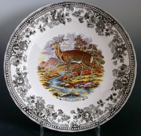 Vintage Churchill Game Round Platter - 12