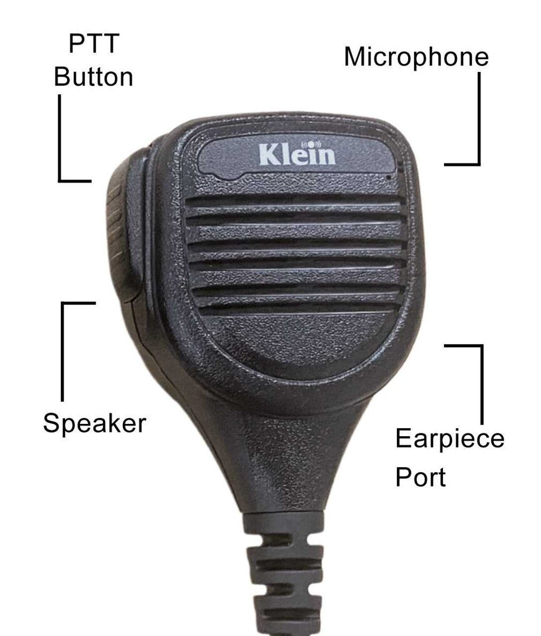 Waterproof Remote Speaker Microphone for Motorola Dual Pin Radios - Durable Hands-Free Communication for Construction, Security & Outdoor Adventures
