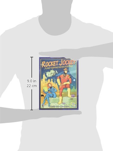 Mayfair Games Rocket Jockey - Exciting Space Adventure Board Game for Family Game Night & Strategy Game Lovers