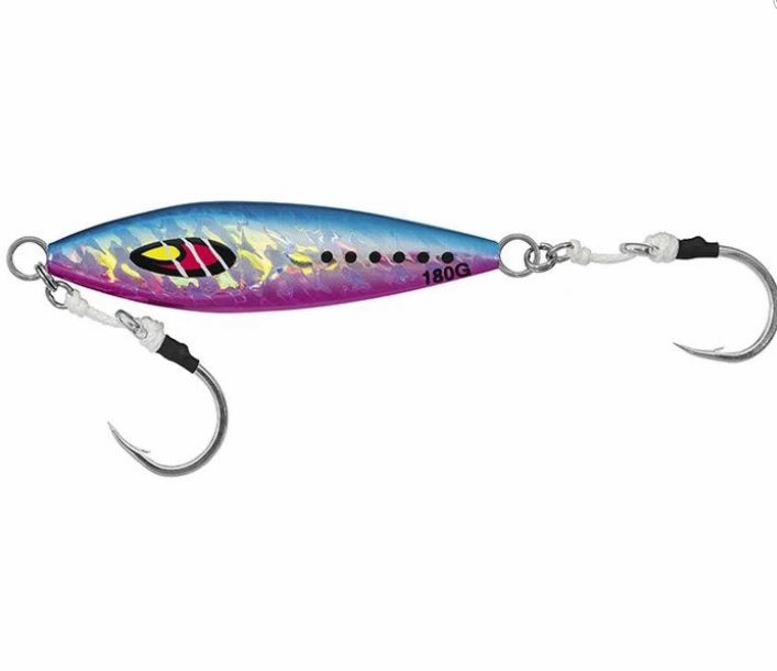 Daiwa 220G MR Slow Pitch Jig 7.3/4 oz Saltwater Fishing Lure - Perfect for Deep Sea Jigging and Slow Pitch Fishing Techniques