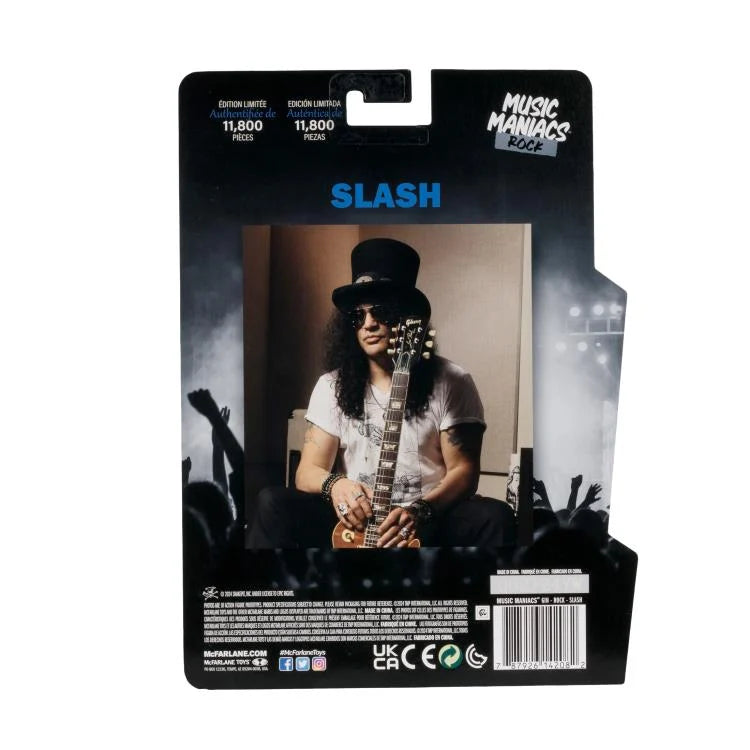 Slash Music Maniacs Limited Edition Collectible Action Figure - Perfect for Display, Gifts & Music Lovers Collection